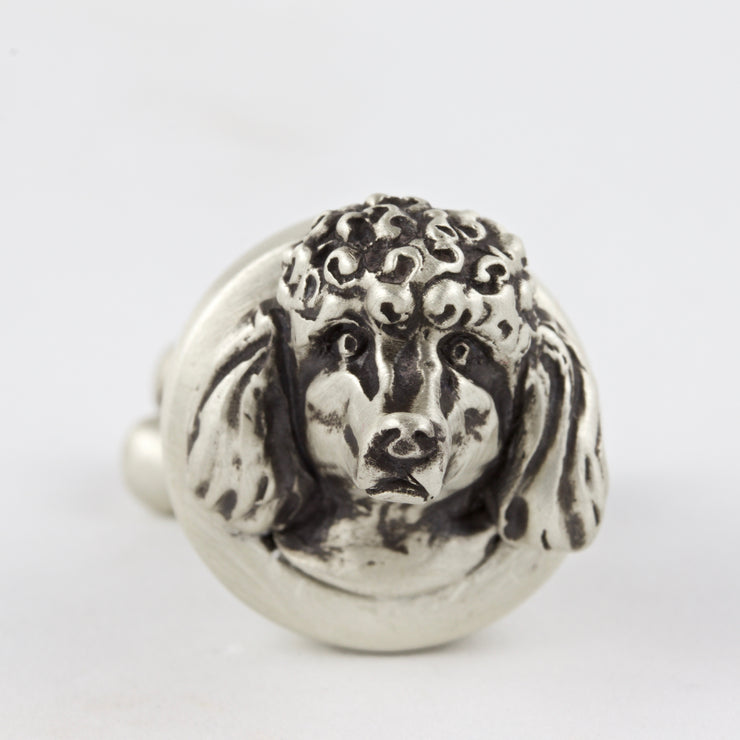 Poodle pair of Dog Cufflinks Jewelry